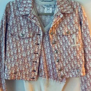 AUTHENTIC CHRISTIAN DIOR JACKET AND TANK